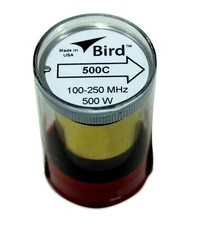  Bird 43 Wattmeter Element 500C 100-250 MHz 500 Watts (New)
