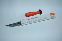 "4006 Stihl Feile Kunststoff Feilenhalter 6 Rundfeile 1/4\" 3/8\" P Picco 4,0 Mm"