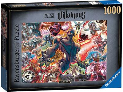 RAVENSBURGER PUZZLE*1000 TEILE*MARVEL VILLAINOUS SCHURKEN*ULTRON*RARITÄT*OVP