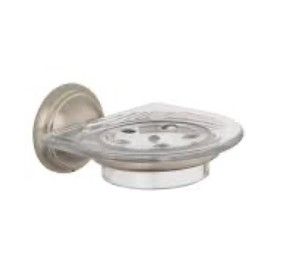 Мыльница и держатель Hansgrohe небьющиеся полированный никель 06091830 N7 - Изображение 2 из 4