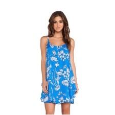 Alice + Olivia Rhi Tiered Hem Tank Dress in Ladybug Garden