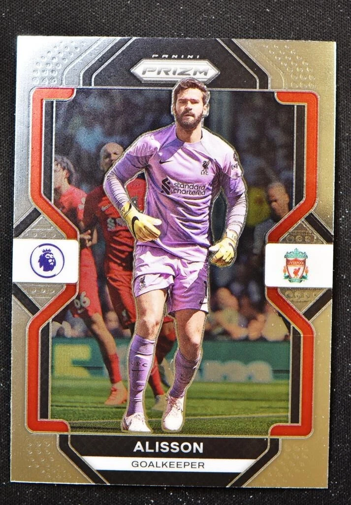 2022-23 Prizm Premier League EPL Base #192 Alisson Becker 