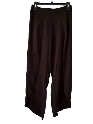 NWT Drew Tulp Pants Women's XS Black Flowy Minimalistic Lagenlook