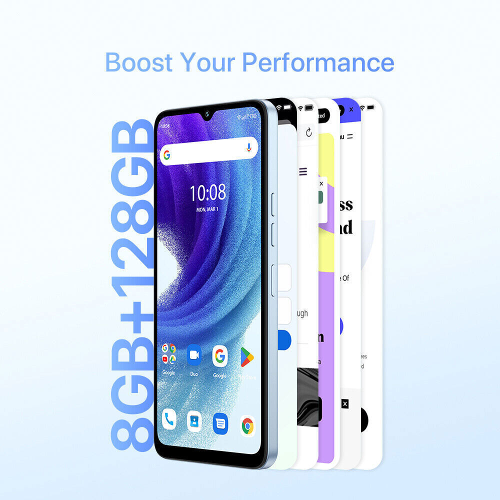 UMIDIGI A15T 8GB+128GB Android 13 T-Mobile 6.7