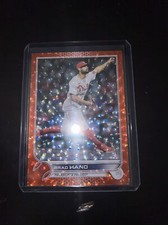 2022 Update Base Orange Foilboard #US14 Brad Hand /299 - Philadelphia Phillies