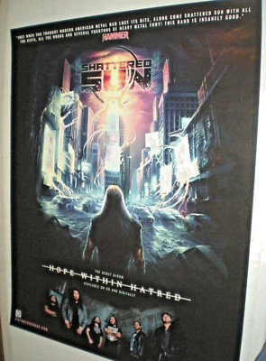 Poster - SHATTERED SUN hope within hatred / the band
