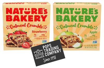POPS TRADING COMPANY Since 1998 Nature's Bakery Oatmeal Crumble Bar Variety Samp