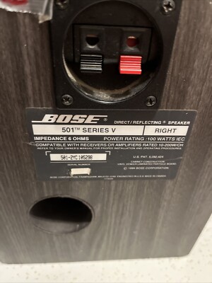 Bose 501 Series V Speakers Direct Reflecting R/L Pair Bose 501 Series V Speakers Direct Reflecting R/L Pair