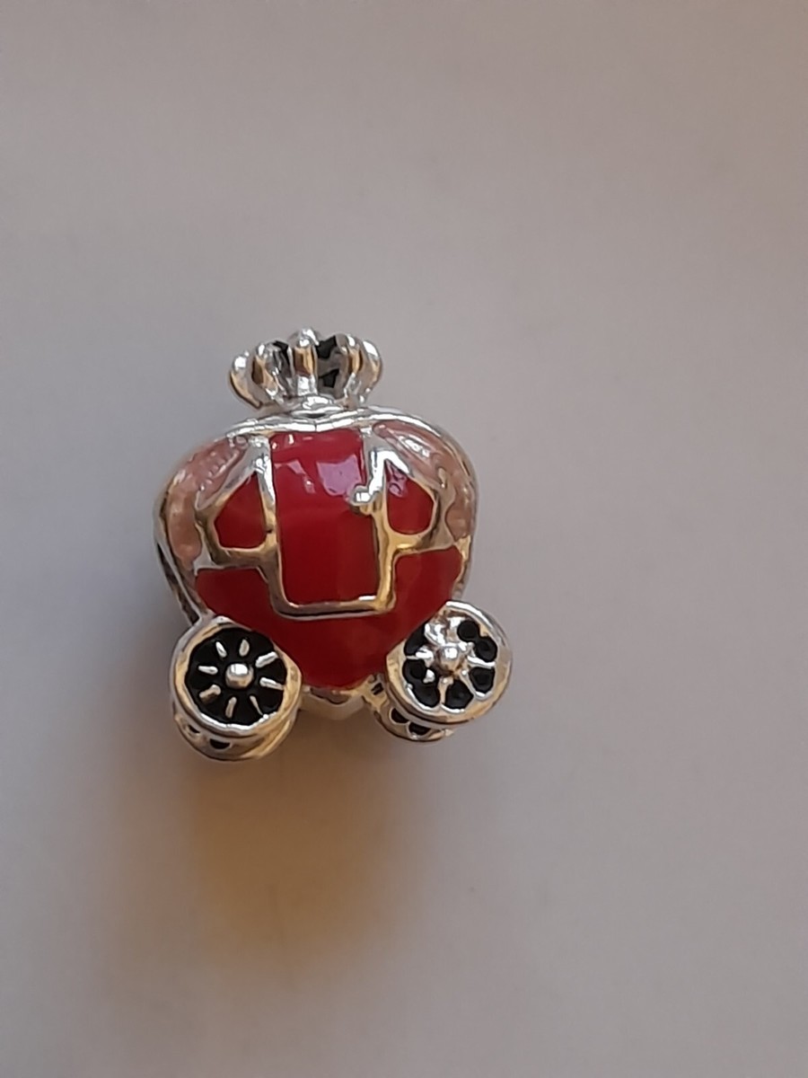 Princess Pandora Coach Charm TRUTH Sterling Silver PK 925 Enamel