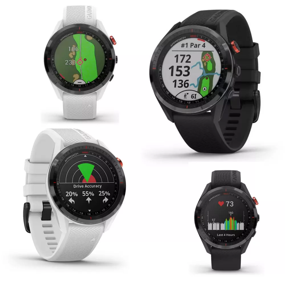 Garmin Approach S62 Golf GPS Watch - Black or White | eBay