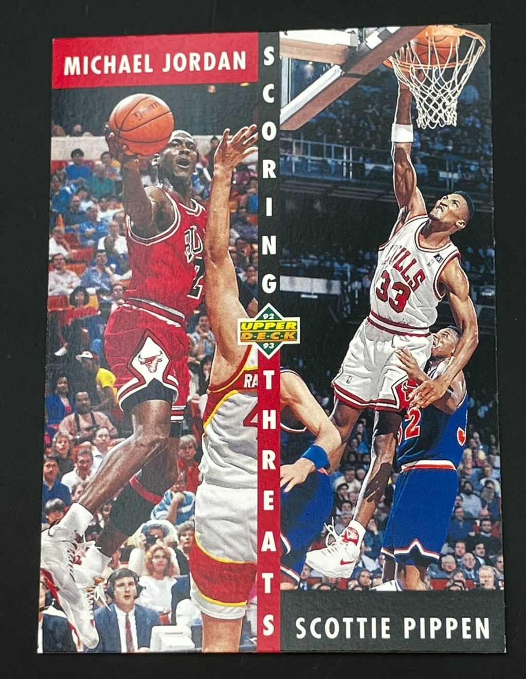 1992-93 Upper Deck - Michael Jordan #62 Scottie Pippen
