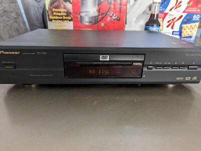 Pioneer DV-343 Dvd Player Twin Wave Laser Pickup 96 kHz 24 Bit