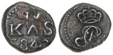 *** DANISH INDIA - TRANQUEBAR *** 4 KAS 1842 *** CHRISTIAN VIII *** RARE *** l8