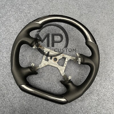 Black Carbon fiber Steering Wheel Fit For Mustang GT Cobra SVT Saleen 1999-2004