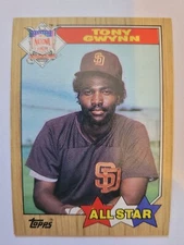 1987 TOPPS TONY GWYNN ALL-STAR TEAM #599 NM
