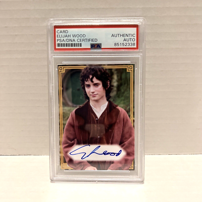 Elijah Wood Autographed Signed Custom Movie Card Lord OTR Frodo