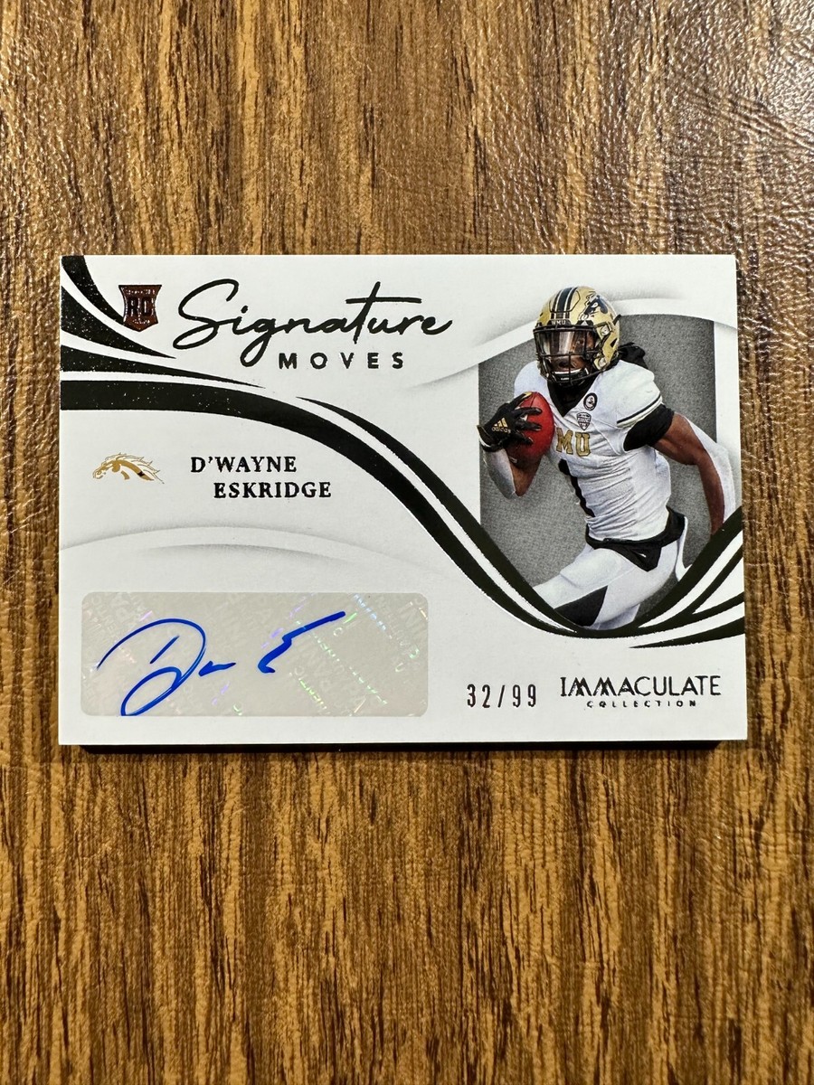 2021 Panini Immaculate Collection Collegiate - Signature Moves D