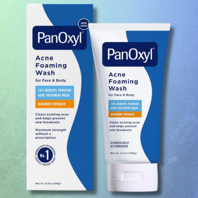 PanOxyl Acne Foaming Wash Benzoyl Peroxide 10% Maximum Strength Antimicrobial,