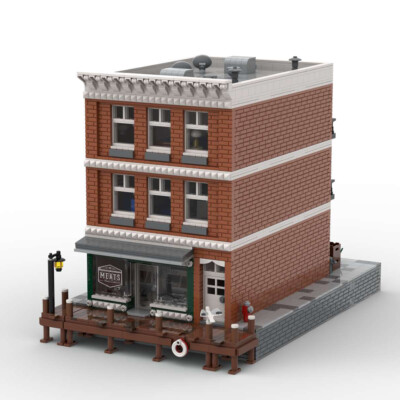 ZITIANYOUBUILD Butcher Shop CM7 Modular Building with Interior 5260 teile