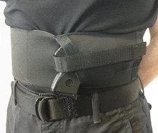 Extra Wide SideLoad Belly Band Gun Holster - Fits Large Guns with Scope or Light