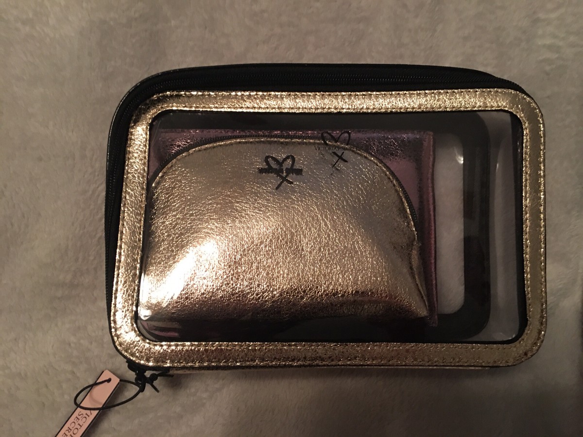Pencil Case Makeup Bag Victoria Secret Purse Pink Victoria's
