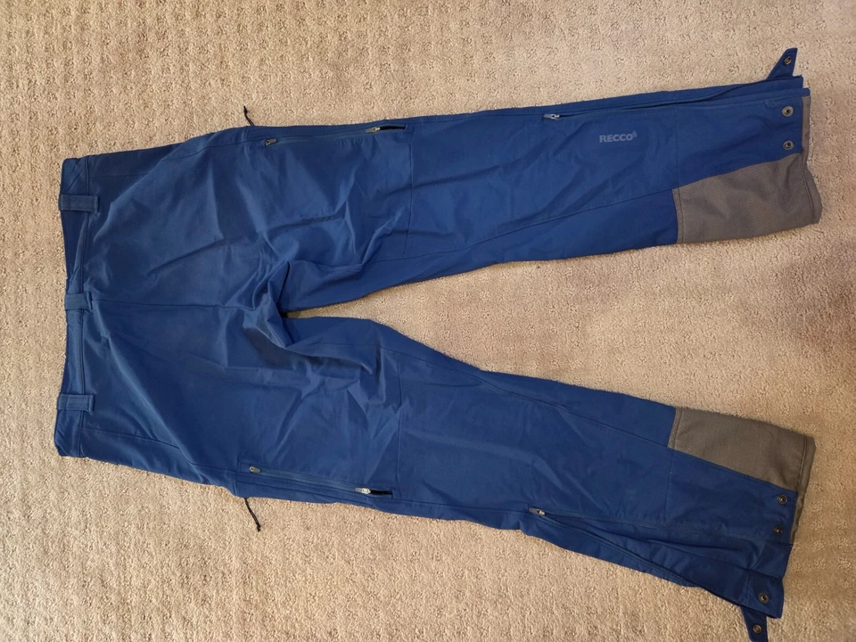 Pantalones guía alpinos Patagonia para hombre - talla 33, color: azul lagom Foto 2 de 3