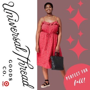 universal thread red dress