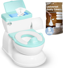 Orinal 2 en 1 Real Feel con almacenamiento de toallitas