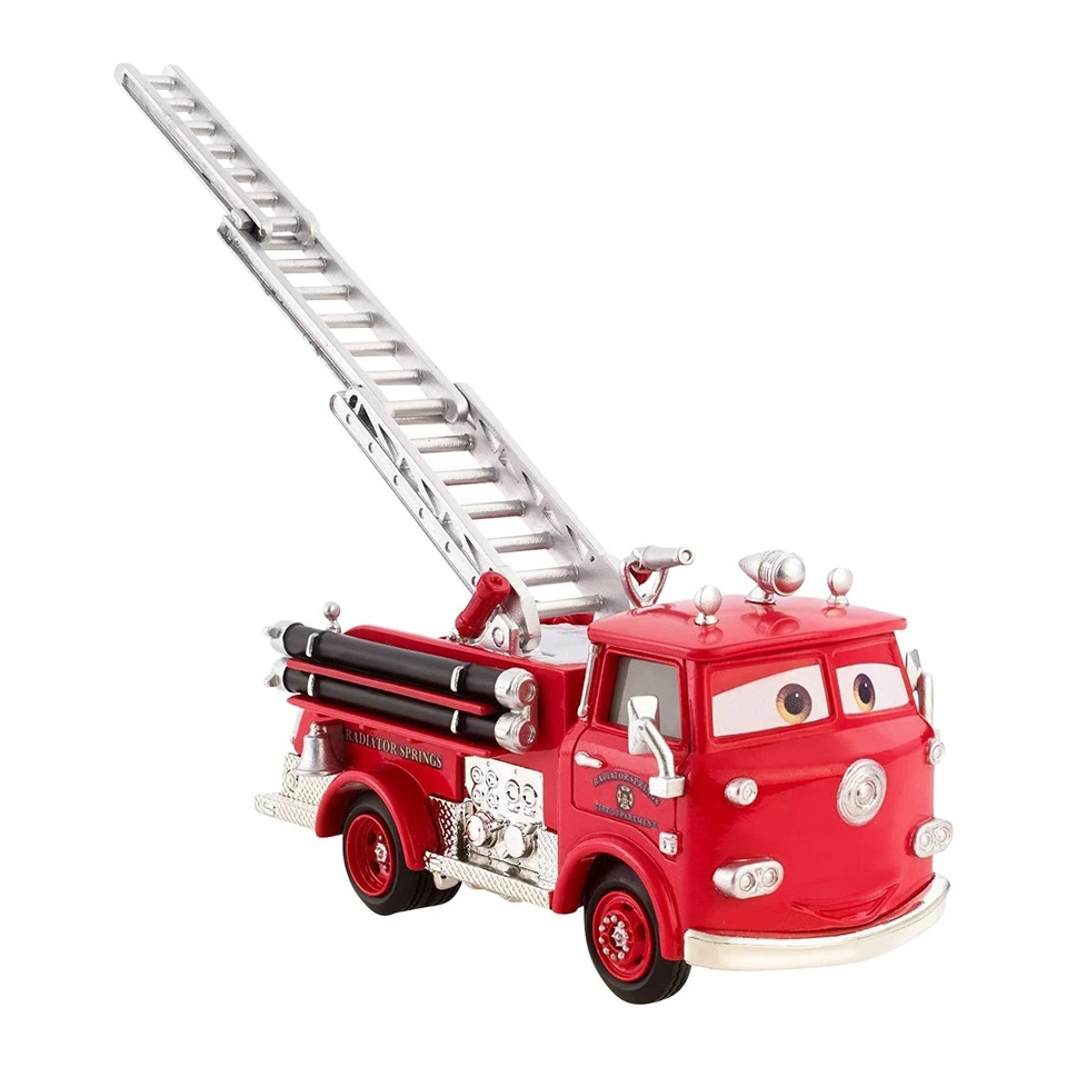 Camión de bomberos Pixar Cars 3 rojo serie Disney Precision Foto 3 de 4