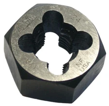 Greenfield 403157 Hexagon 3/8"-24 UNF Hex Thread Dies New