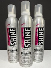 Smooth 'N Shine Polishing Strong Hold Curling Mousse - 3 Pack / 11.25 oz Each