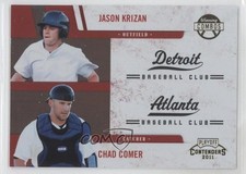 2011 Playoff Contenders Winning Combos Chad Comer Jason Krizan #7 0a1