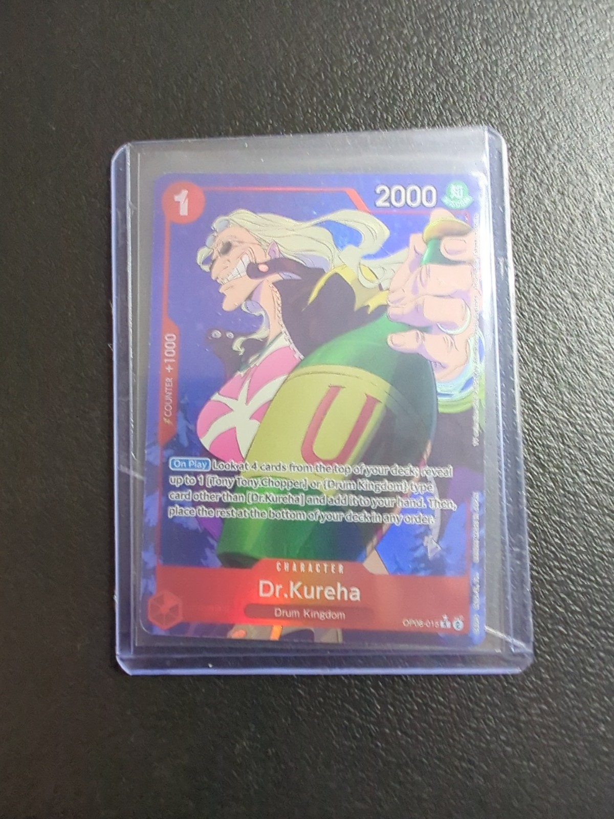 One Piece TCG Two Legends Dr.Kureha OP08-015 Alt Art R Near Mint