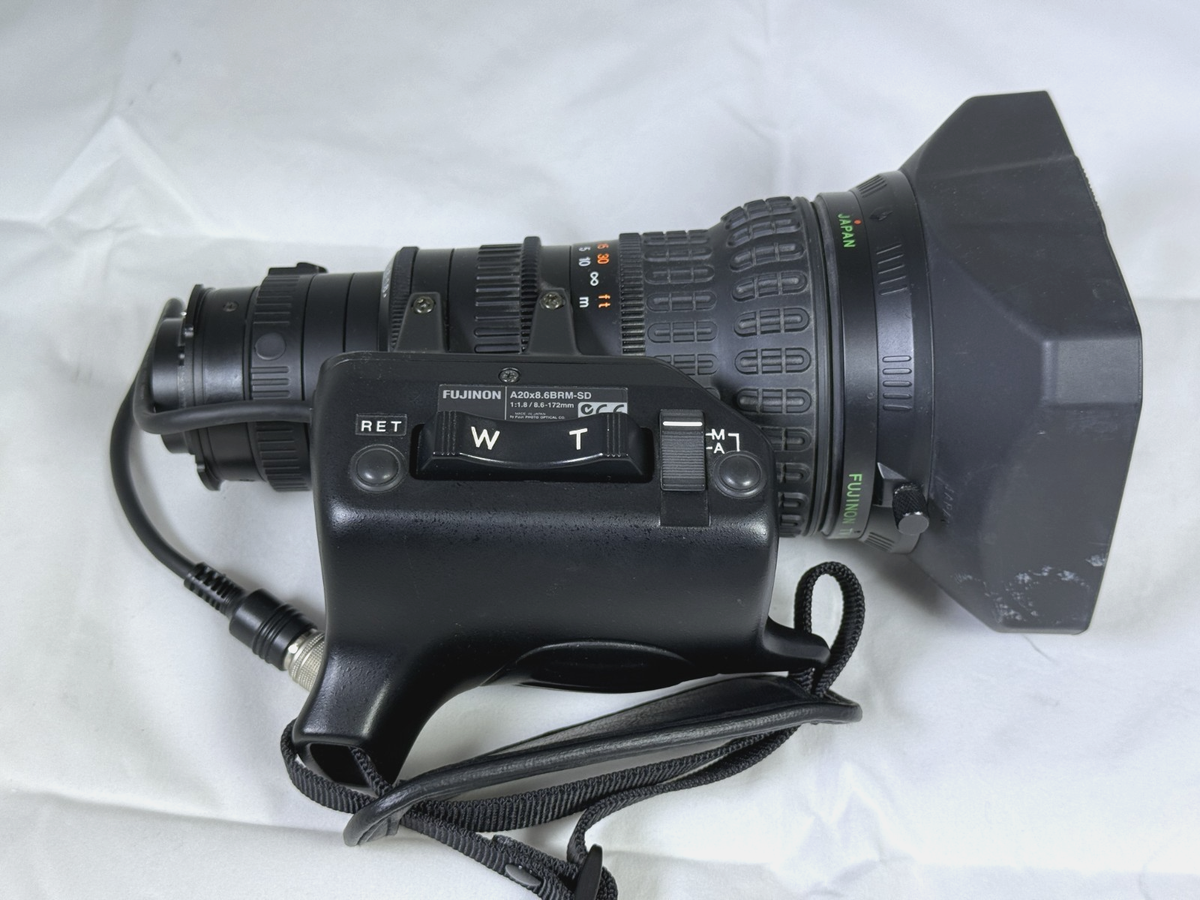 FUJINON A20X8.6BRM-SD 8.6-172mm Broadcast Zoom Lens – Very Good