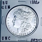1886 BU GEM MORGAN SILVER DOLLAR UNC MS+++ U.S. MINT RARE COIN 8850
