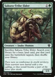Sakura-Tribe Elder #187 Commander 2020 C20 Magic: The Gathering