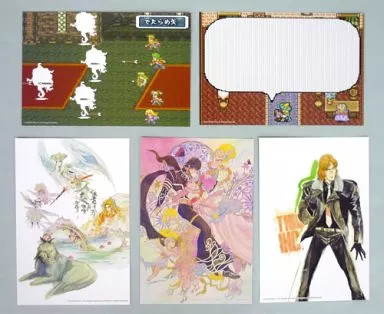 Saga Anniversary Postcard Set - 5 pcs Character & Art Illustrations
