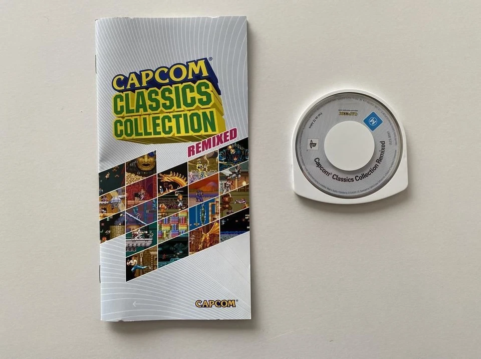 Capcom Classics Collection Remixed PSP VGC PAL - Image 3 of 3