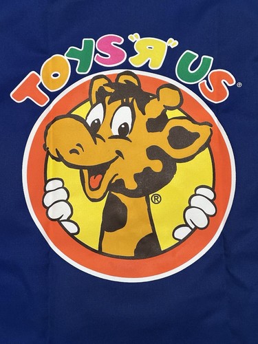 Chaleco Uniforme Toys R Us Geoffrey Jirafa Azul Empleado Trabajador De Colección Pequeño - Nuevo - Imagen 2 de 5