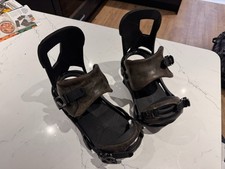 Burton Cartel ReFlex Leather Edition Snowboard Bindings - Large