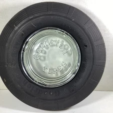 Vtg Tire Ashtray B.F. Goodrich Silvertown Tires Advertising Garage Man Cave