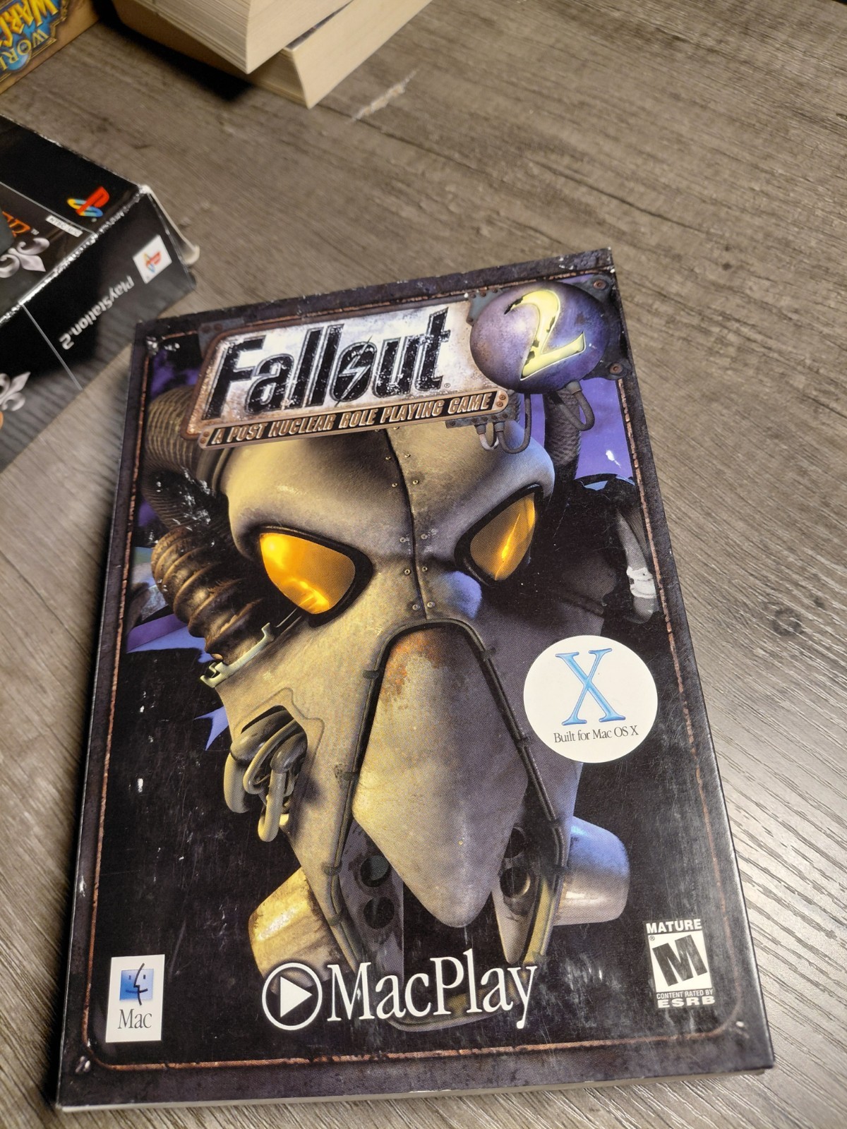 Fallout 2 MacPlay Mac Role Playing Game with Manual Included