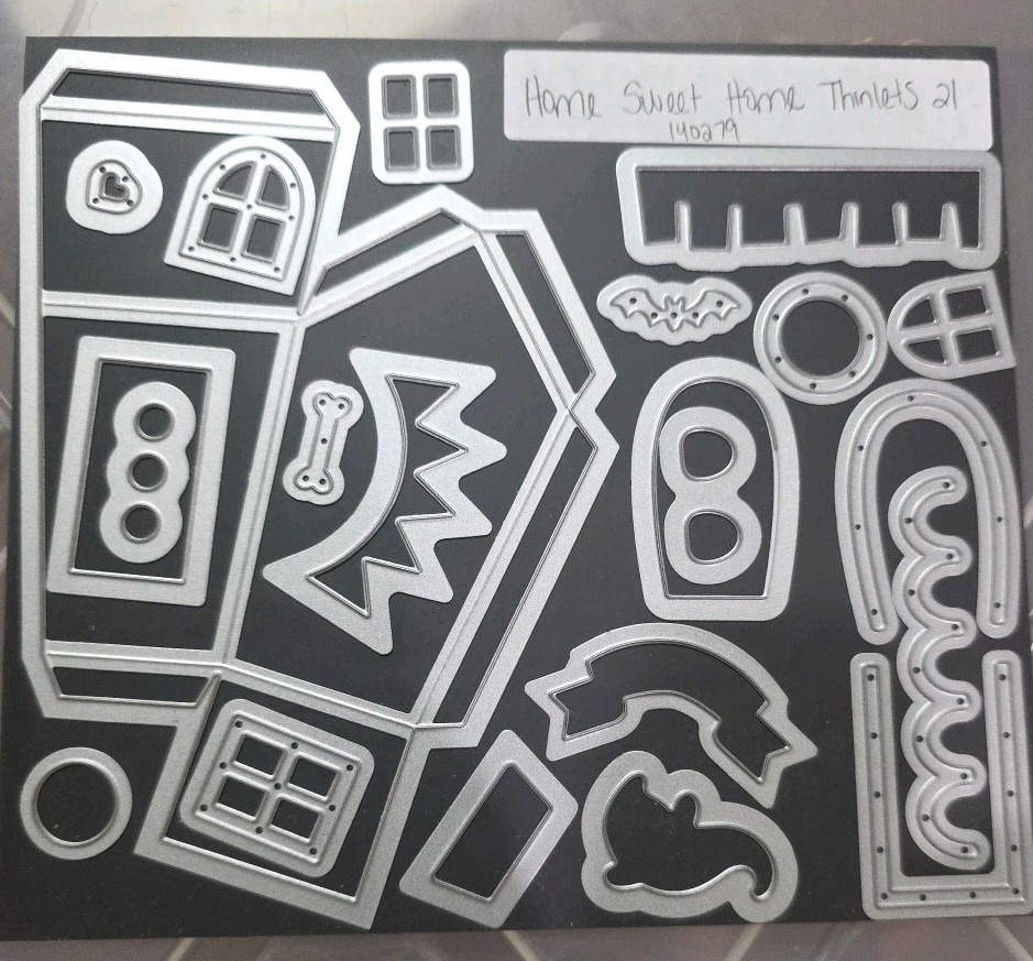 Stampin Up Home Sweet Home Thinlits 21 Dies 140279 Sizzix Retired
