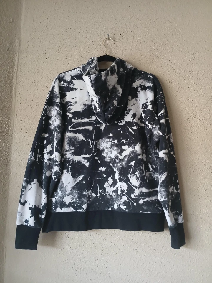 Nike Hoodie Womens Medium Standard Issue Dri-FIT Pullover Tie Dye Sweatshirt - Image 2 of 4