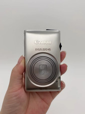 Silver Canon IXUS220HS 5x Zoom Intelligent Beauty Cam Practical for Daily Use