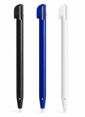 Nintendo 2DS Stift | Stylus Pen in Schwarz - Weiß - Blau | NEU