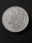1882 Morgan Silver Dollar.