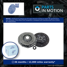 Clutch Kit 3pc (Cover+Plate+Releaser) fits VW CADDY 1.6D 10 to 20 Blue Print New