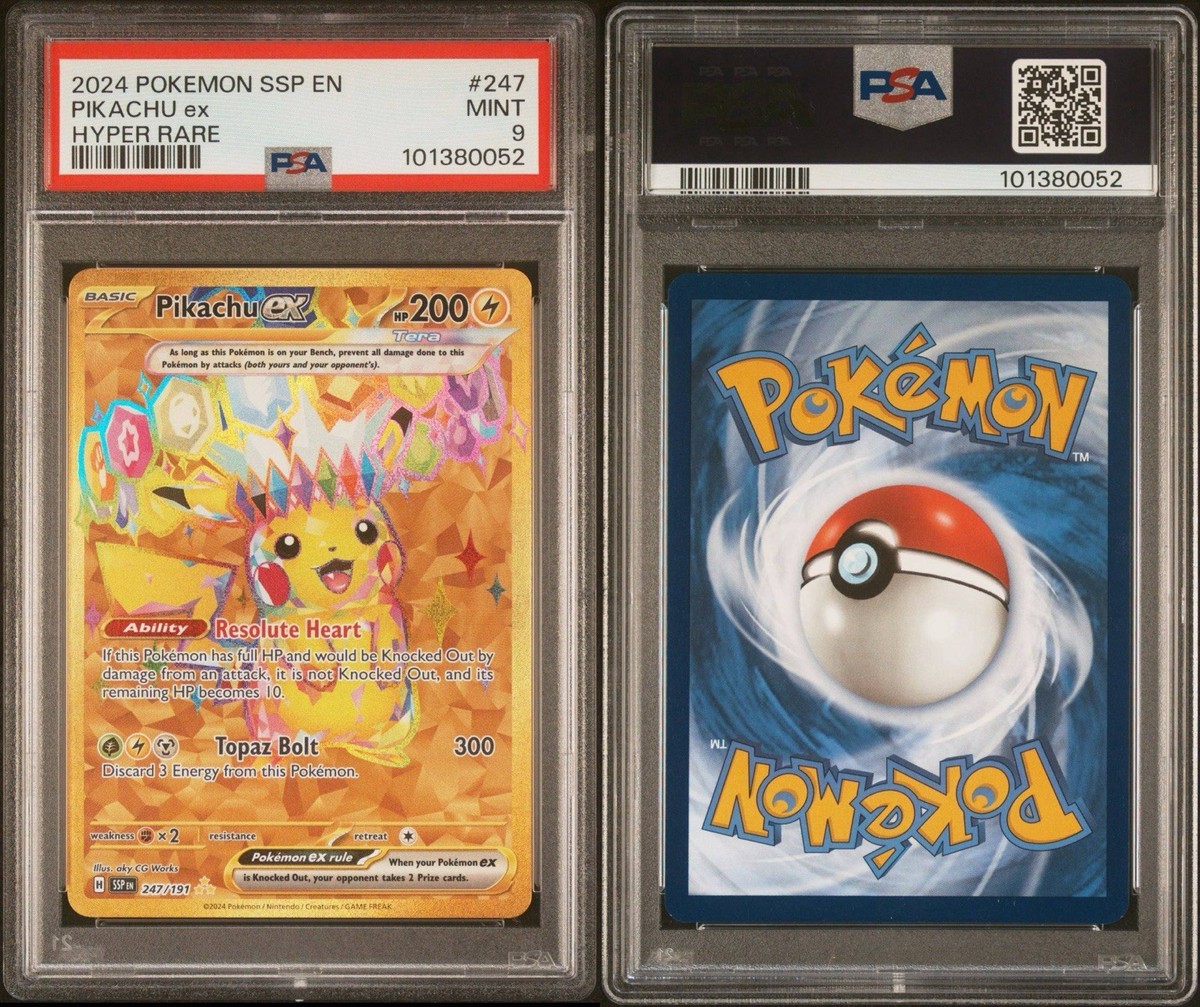Pikachu ex 247/191 Sv08: Surging Sparks Holo for sale online Pikachu ex 247/191 Sv08: Surging Sparks Holo for sale online