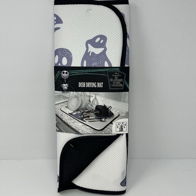 Disney The Nightmare Before Christmas Dish Drying Mat 16 x18  Jack Sally Ghosts